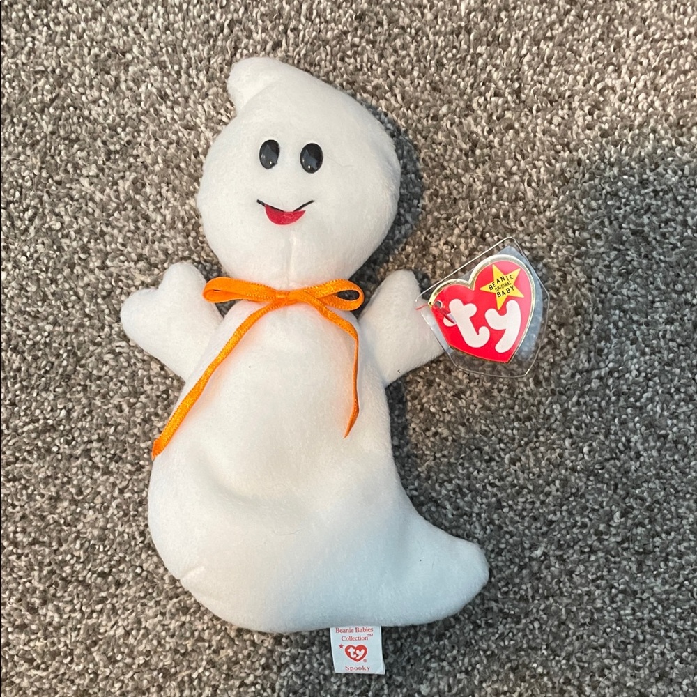 Ty Beanie Baby “Spooky” w/ PVC pellets